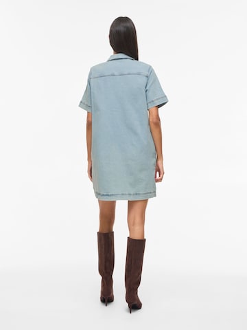 VILA Shirt dress 'VINus' in Blue
