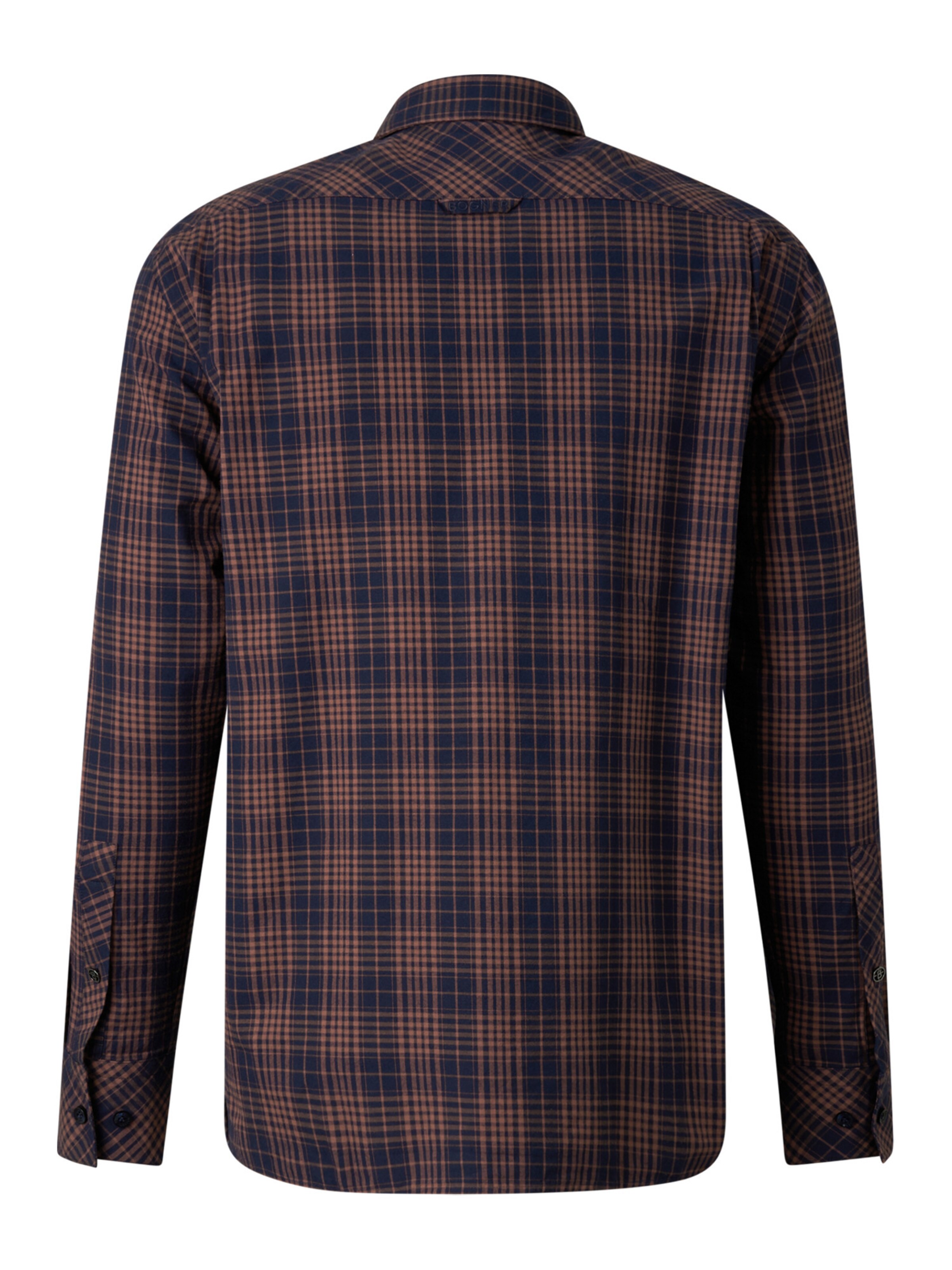 BOGNER Regular Fit Hemd 'Hardy' in Braun
