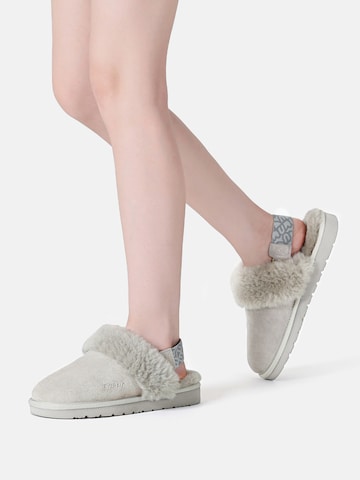 Everau Hausschuh in Grau