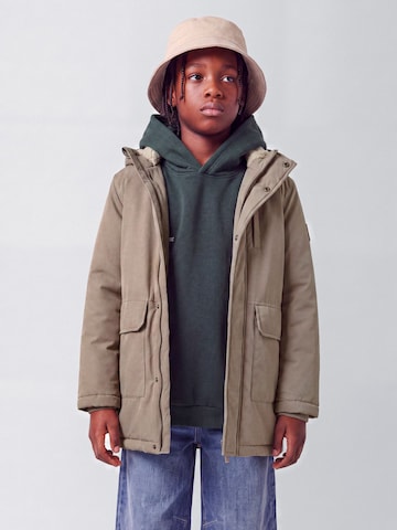 NAME IT Weatherproof jacket 'Marlow' in Grey: front