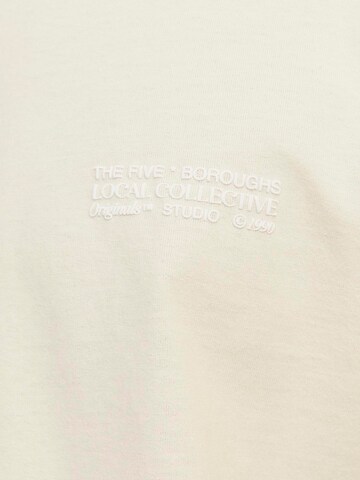 JACK & JONES Shirt in Beige