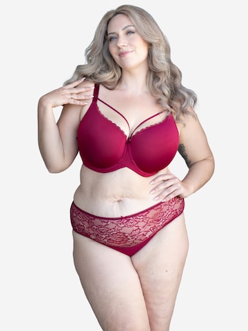 SugarShape T-shirt Bra in Red