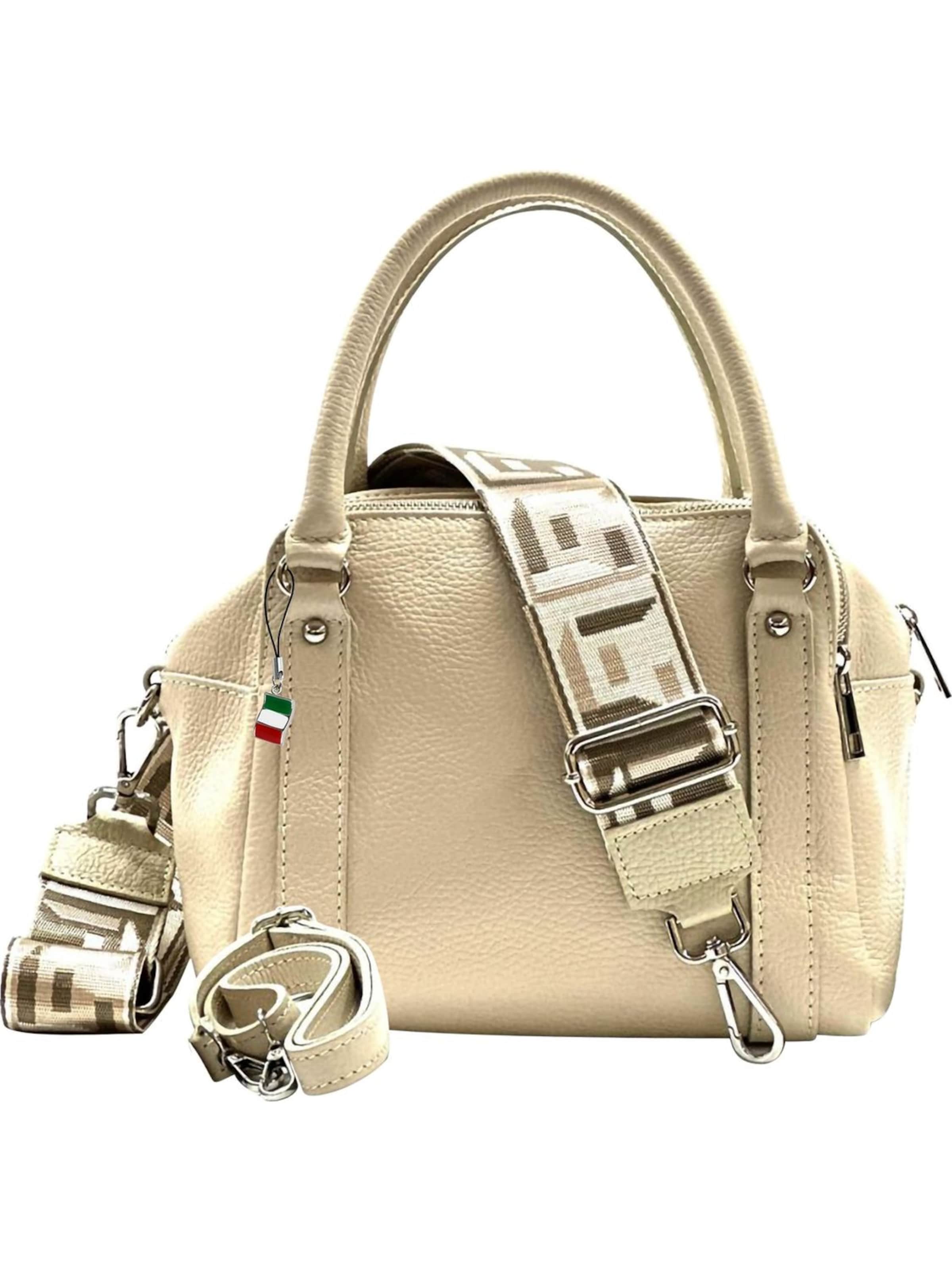 Sac bandoulière Florence en beige : devant