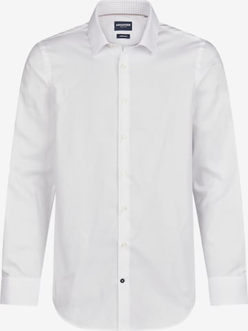 HECHTER PARIS Business Shirt in White: front