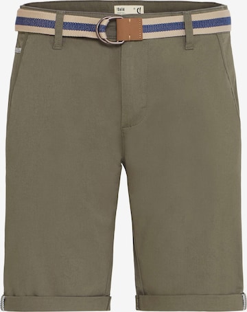 !Solid Regular Hose 'Monty' in Grün: Vorderseite