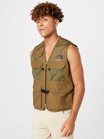 THE NORTH FACE Sports vest in Green: front