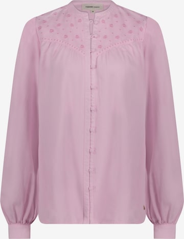 Fabienne Chapot Blouse 'Candy Cat' in Pink: front