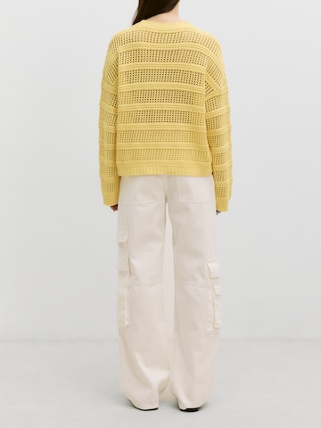 EDITED Pullover 'Xanthia' (GRS) in Gelb