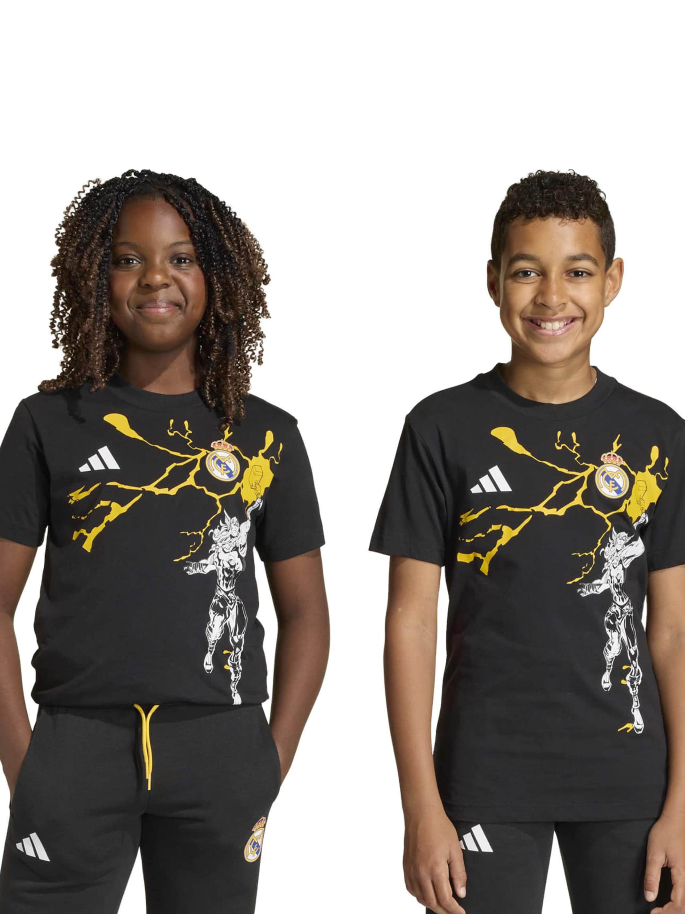 T-Shirt fonctionnel 'Real Madrid Avengers' ADIDAS PERFORMANCE en noir