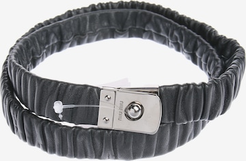 Miu Miu Gürtel L in Schwarz: Vorderseite