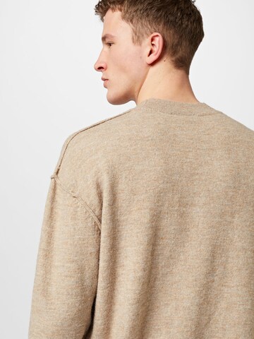 WEEKDAY Pullover 'Daniel' in Beige