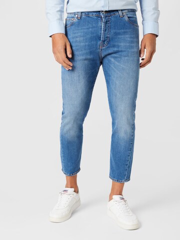 Regular Jeans de la Liu Jo Uomo pe albastru: față