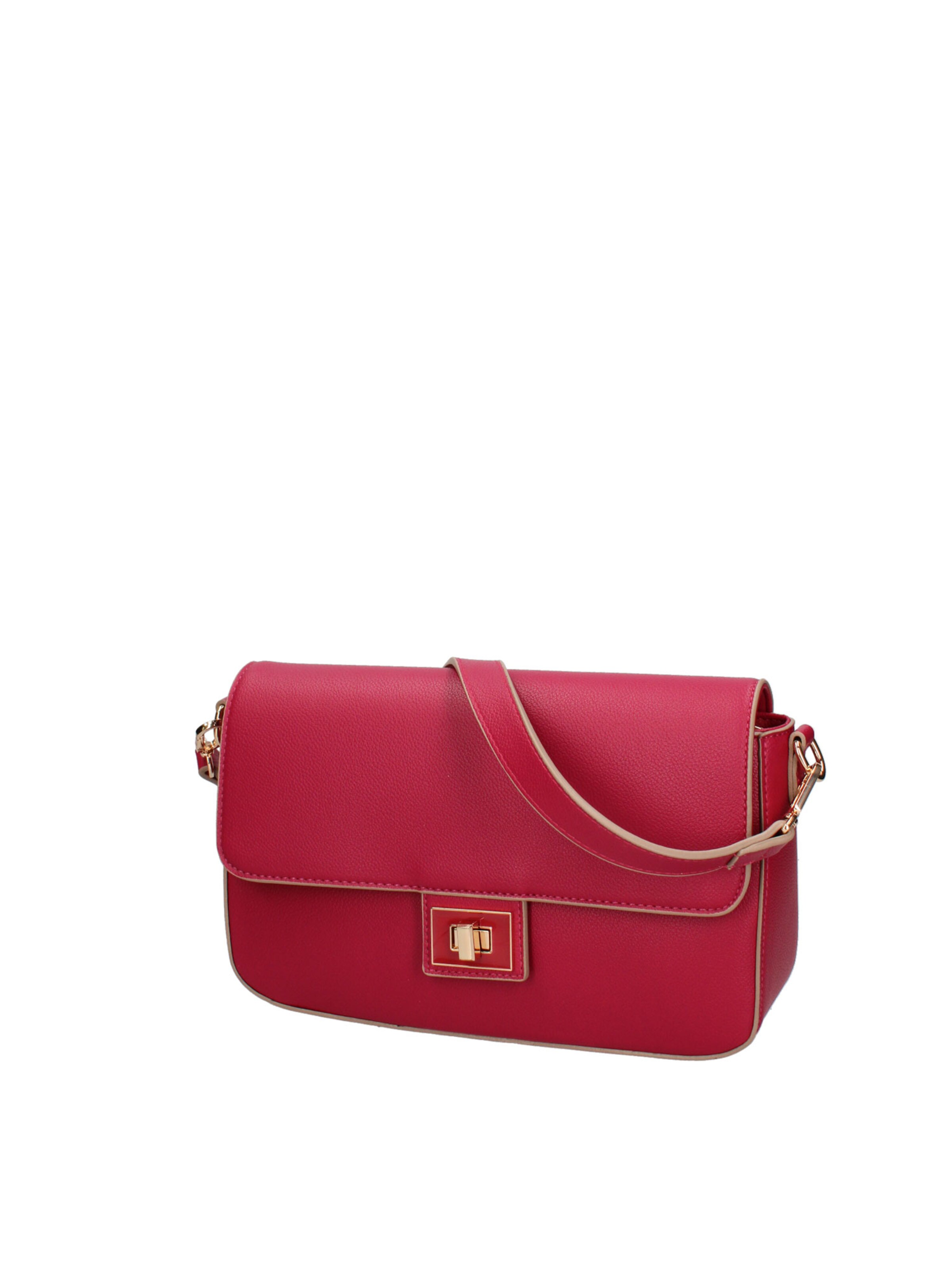 Borsa a spalla 'Borsa a Spalla Donna Amélie Ecopelle - Chiusura Girello' di Diana&Co. in rosa