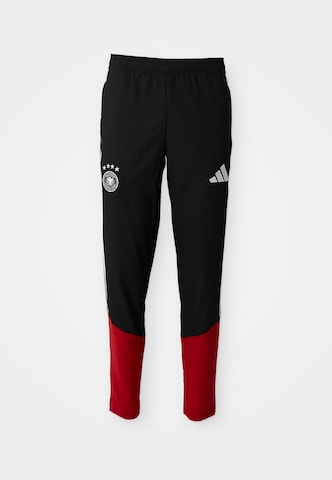 ADIDAS PERFORMANCE Слим фит Спортен панталон 'DFB PRE' в черно