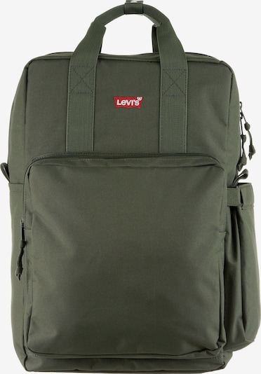 Rucsac LEVI'S ® pe verde închis / roșu / alb, Vizualizare produs