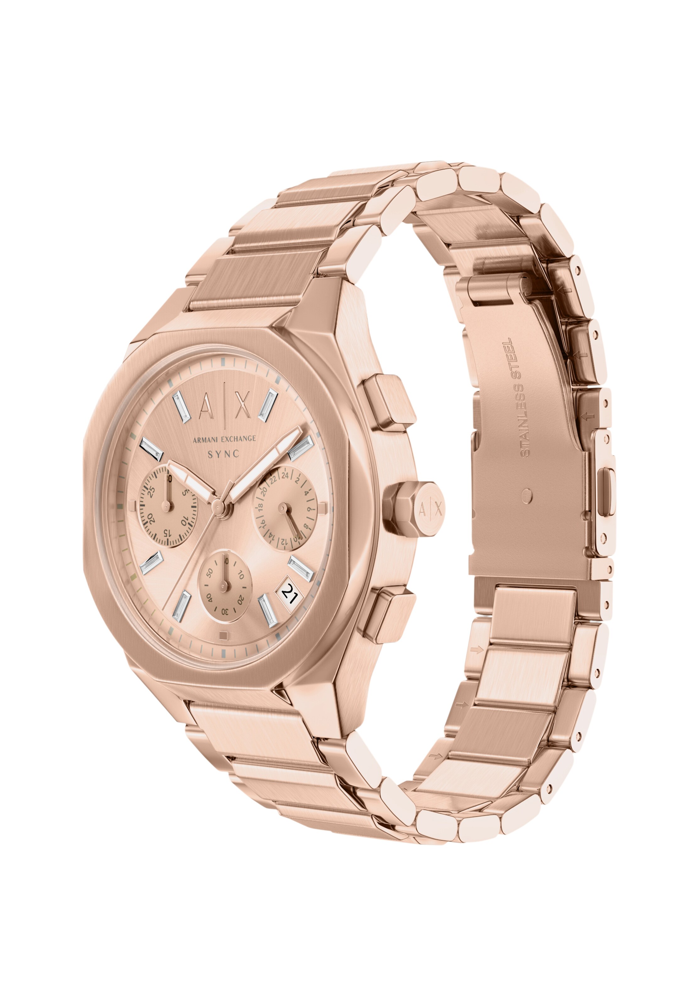 ARMANI EXCHANGE Uhr in Pink