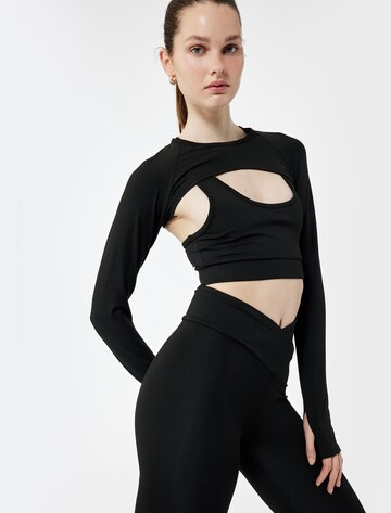 Koton Slimfit Leggings in Schwarz