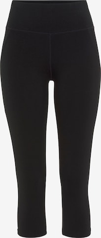 VIVANCE Skinny Sporthose in Schwarz: predná strana