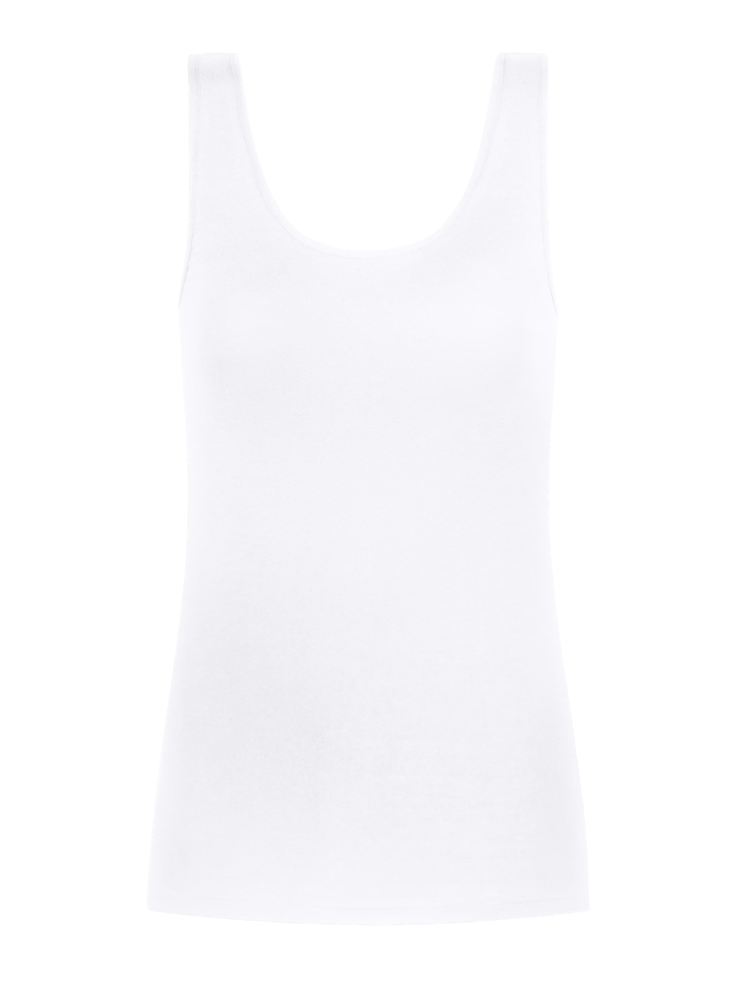Mey Top in Wit: voorkant