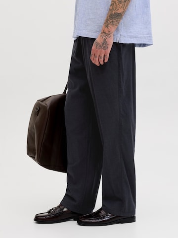 JACK & JONES Loosefit Broek 'JPSTKARL' in Zwart