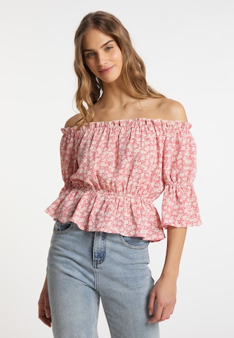 MYMO Blouse in Pink: front