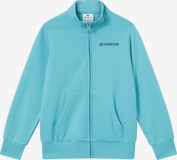 Champion Authentic Athletic Apparel Кофта на молнии в Синий: спереди