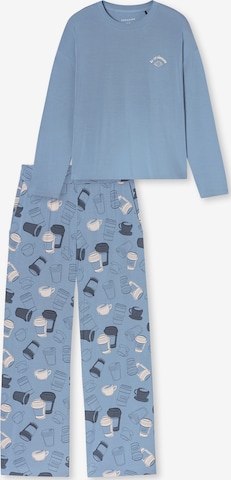 Pyjama ' Casual Fashion ' SCHIESSER en bleu : devant