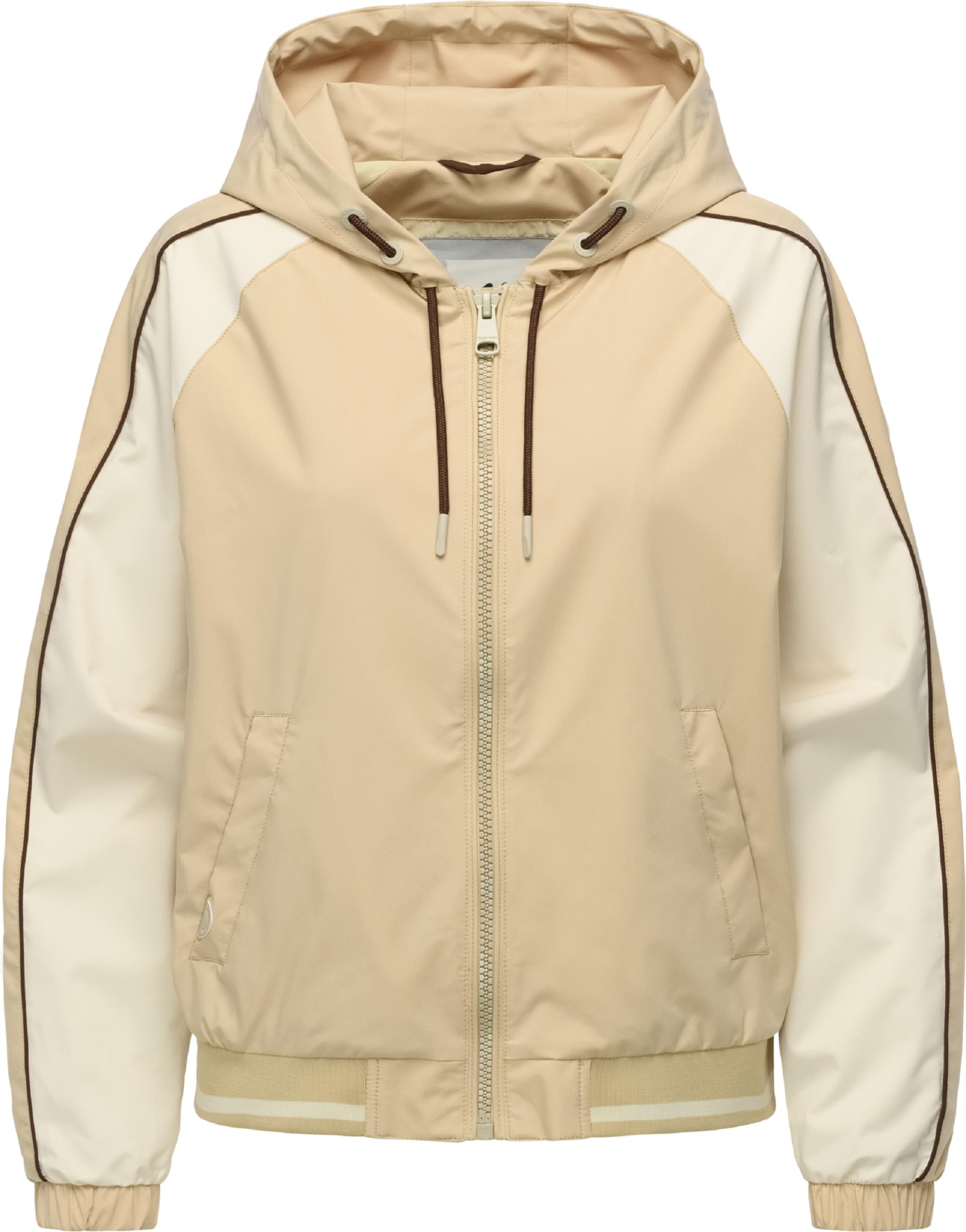 Giacca funzionale 'Nicandra' di Ragwear in beige: frontale