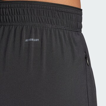 Wide leg Pantaloni sport de la ADIDAS PERFORMANCE pe negru