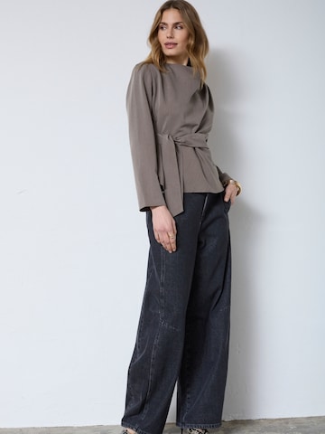 Maglietta ' TengaCC ' di co'couture in marrone