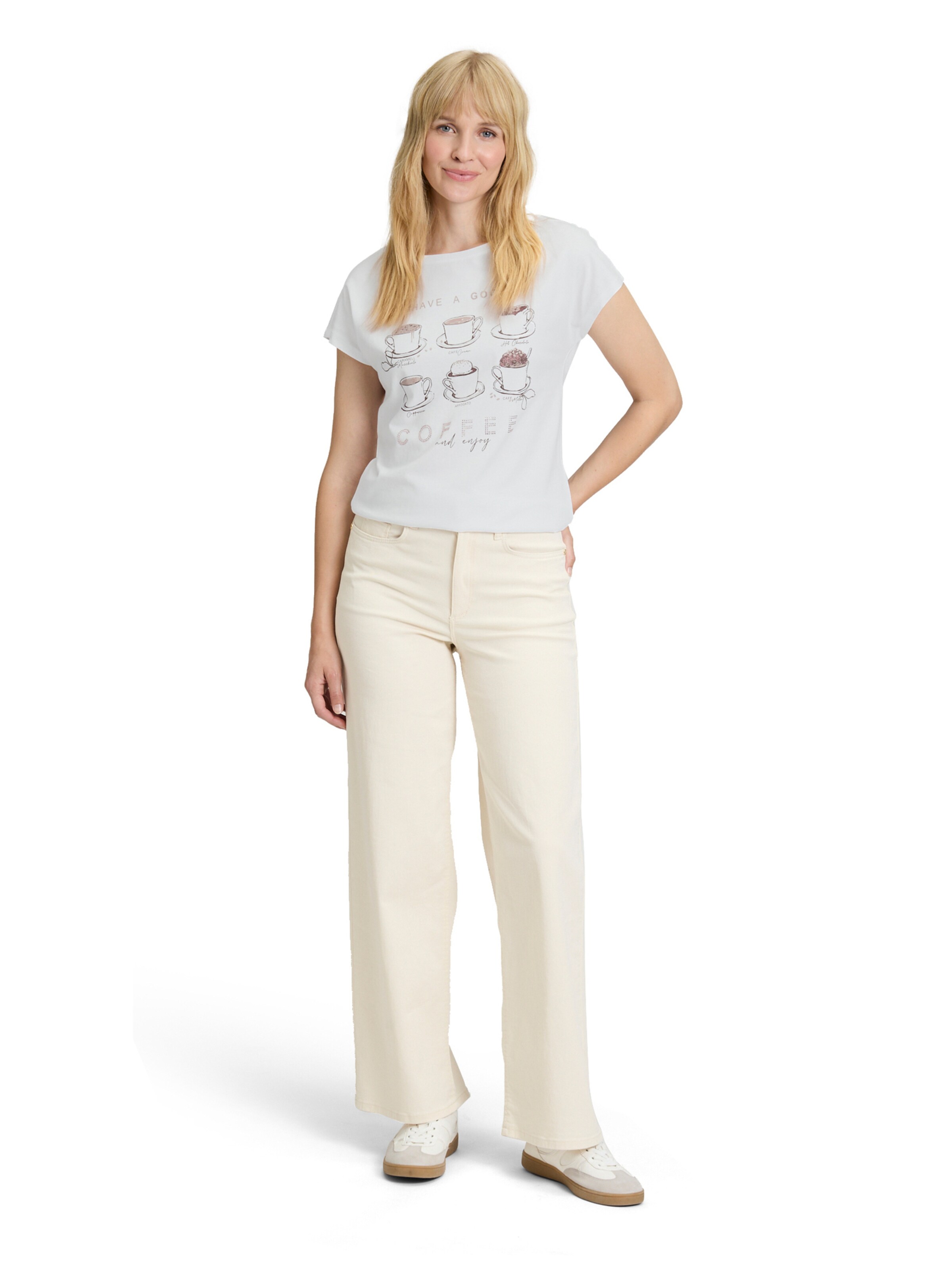 T-shirt Betty Barclay en blanc