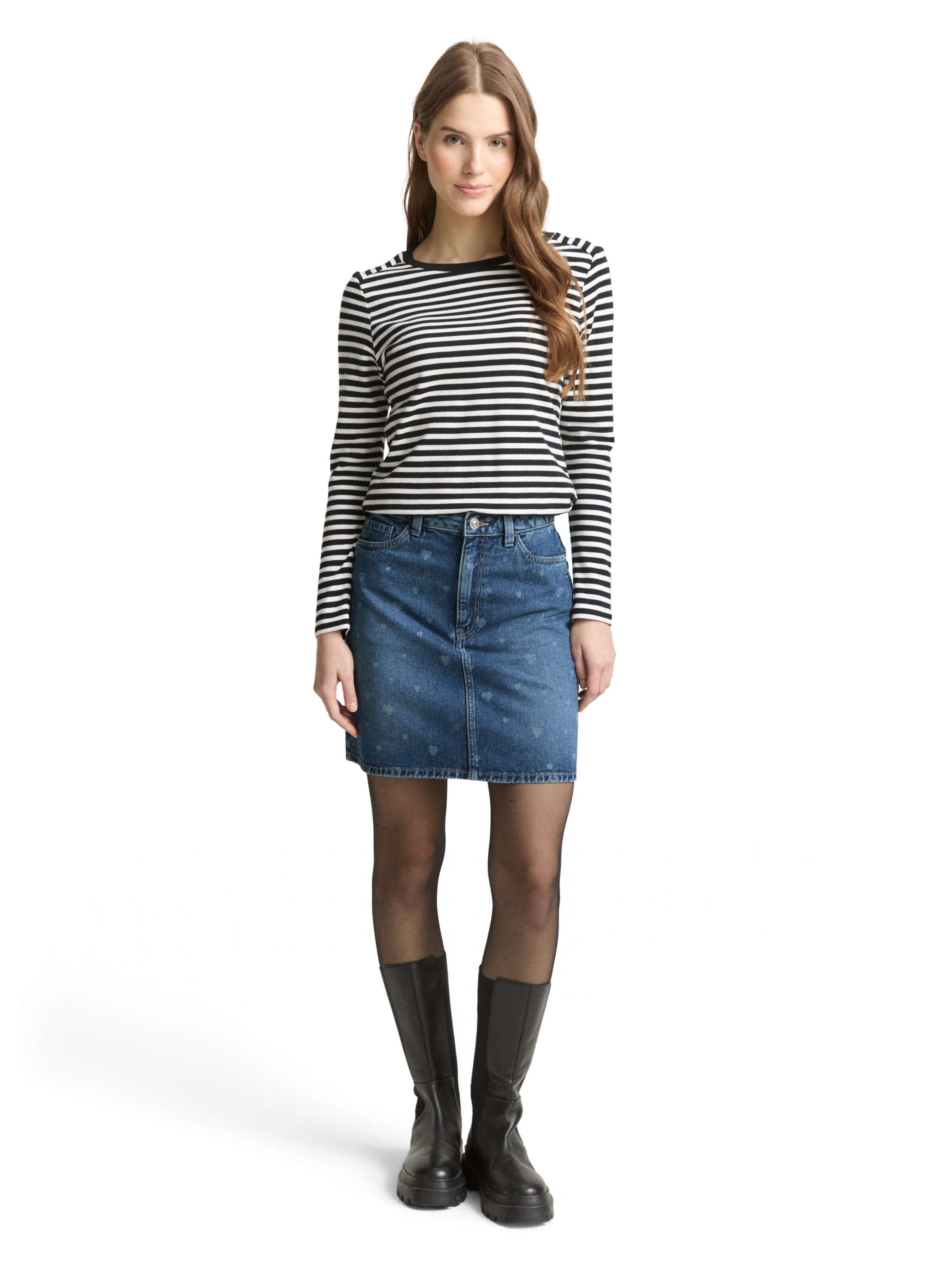 TOM TAILOR DENIM - Falda en azul