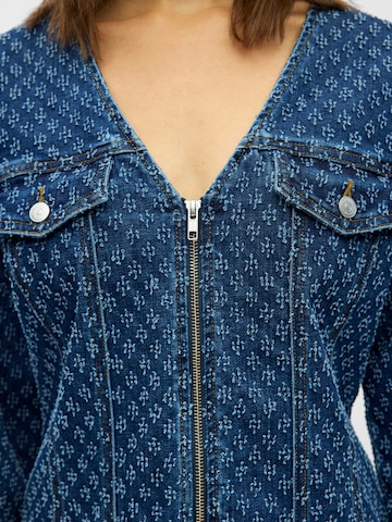 OBJECT Tussenjas 'OBJLUNA' in Blauw