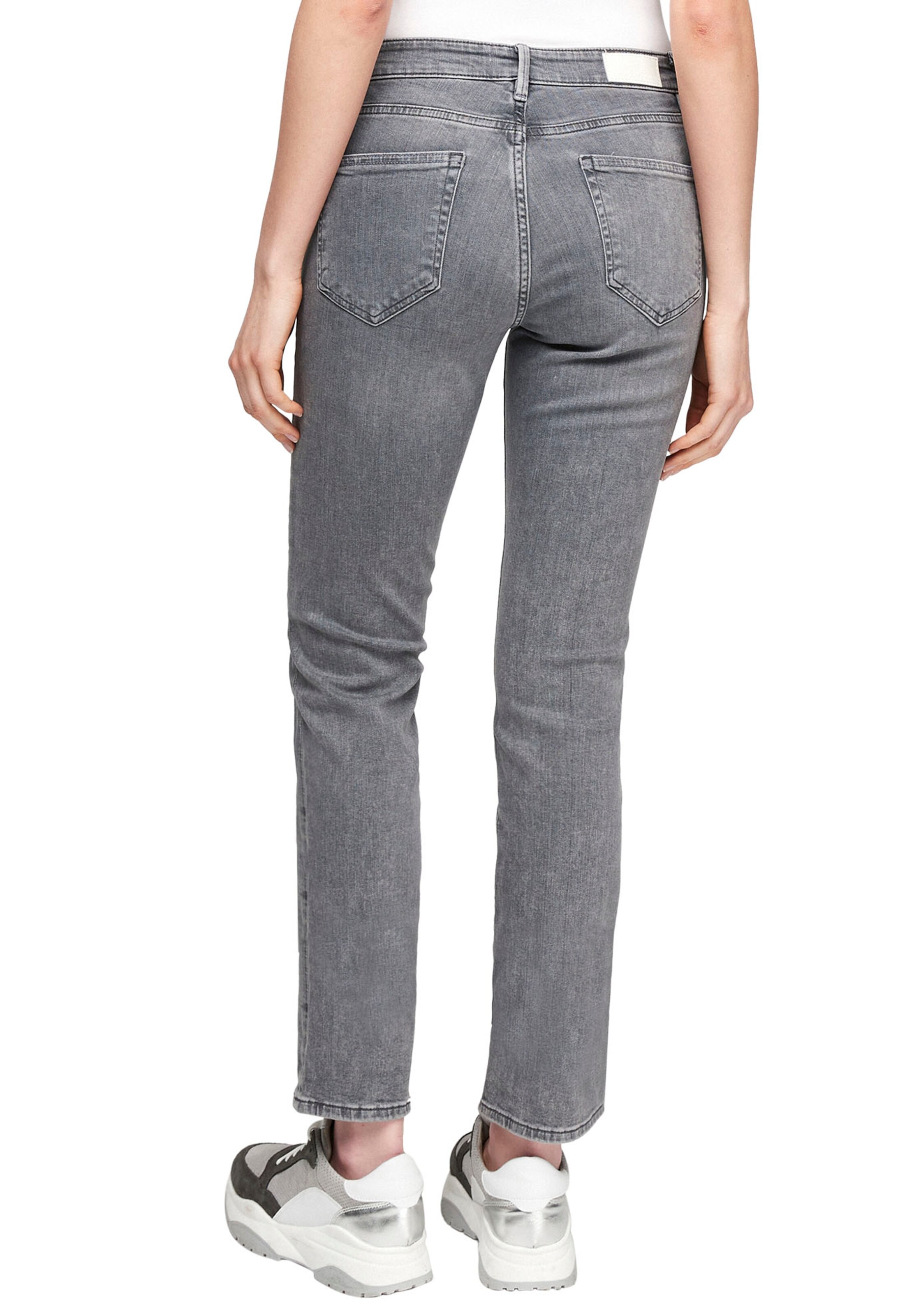 s.Oliver Slim fit Jeans 'Betsy' in Grey