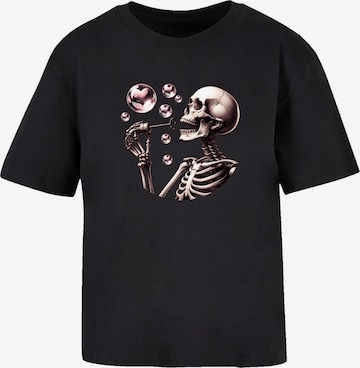 T-shirt F4NT4STIC en noir : devant
