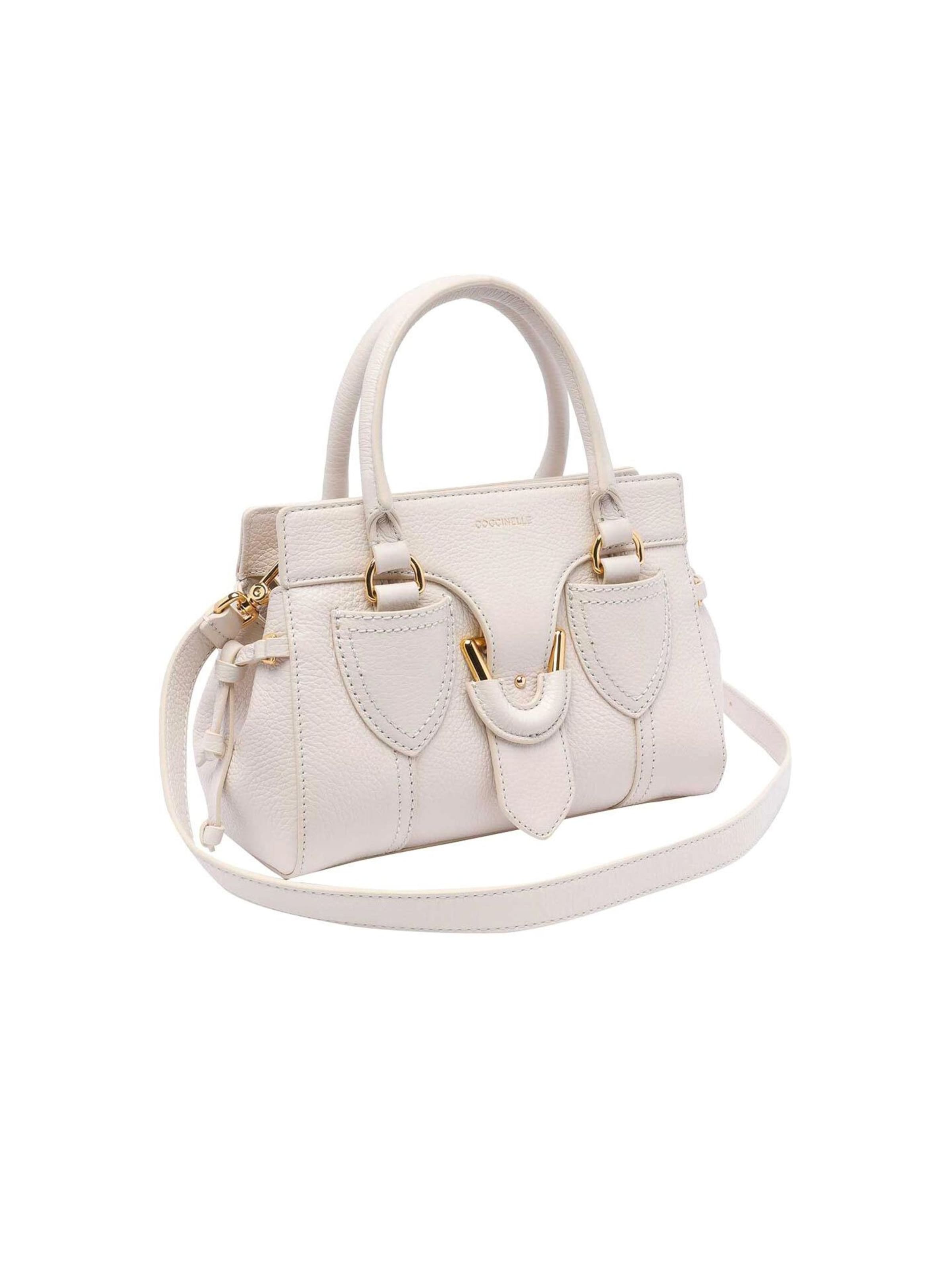 Sacs à main 'York Coccinelle' Coccinelle en blanc