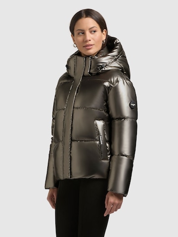 khujo Winter Jacket 'DEVINA2' in Bronze