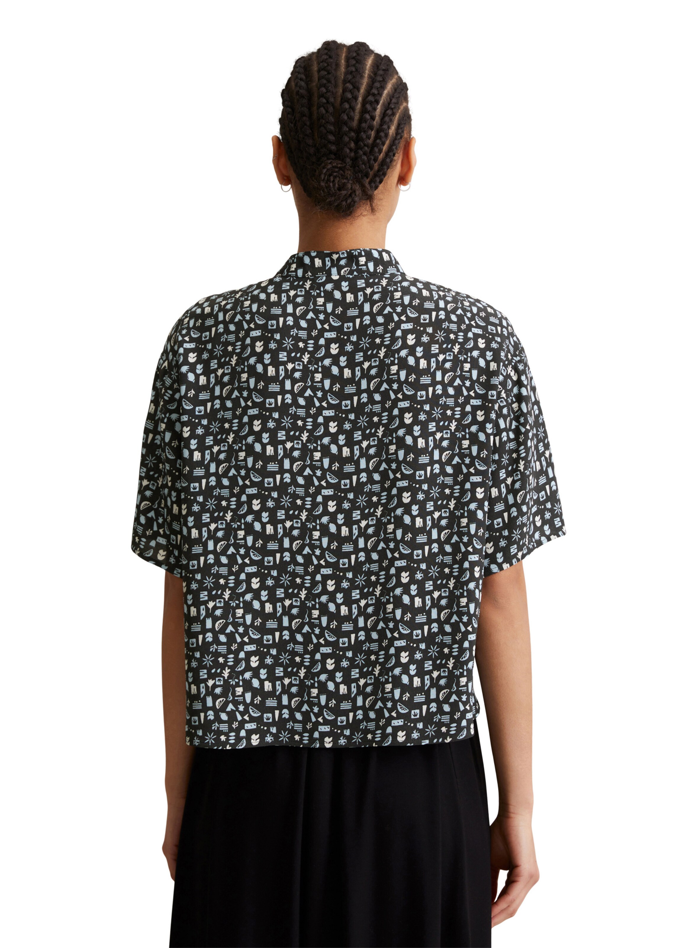 Marc O'Polo DENIM Bluse in Grau