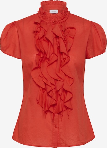 Chemisier SAINT TROPEZ en rouge : devant
