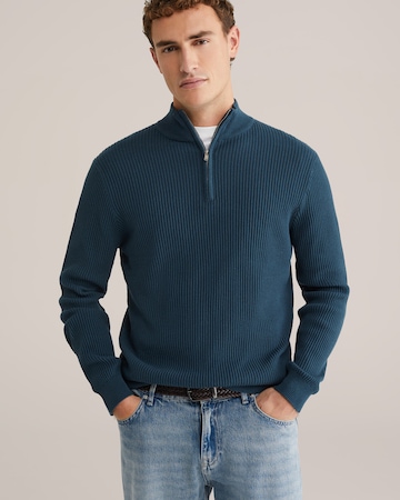 WE Fashion - Jersey en azul: frente