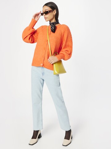 MSCH COPENHAGEN Cardigan 'Peggy' i orange