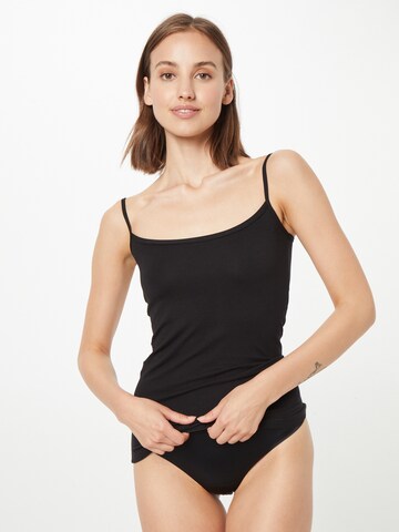 Maillot de corps LingaDore en noir : devant