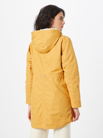 QS - Parka de inverno em amarelo