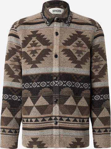 ruda DRYKORN Standartinis modelis Marškiniai 'DIEGGO_1': priekis