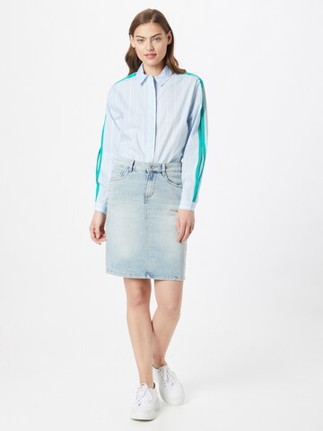 TOM TAILOR Skirt in Blue