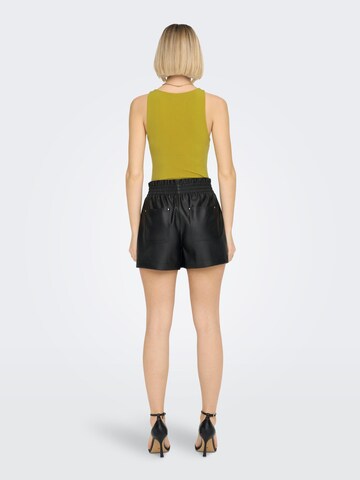ONLY Shirt Bodysuit 'FANO' in Yellow