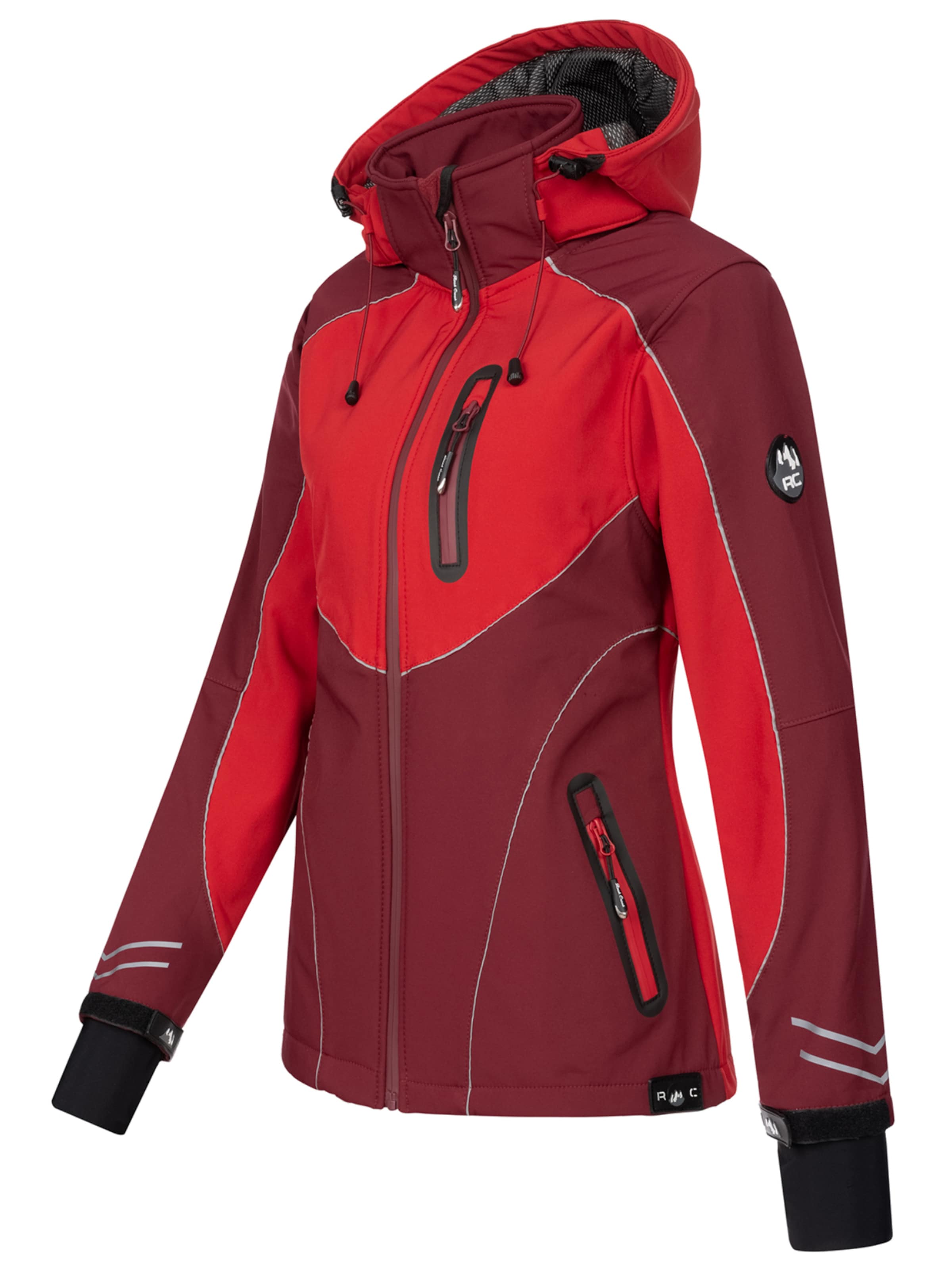 Rock Creek Outdoorjacke in Rot