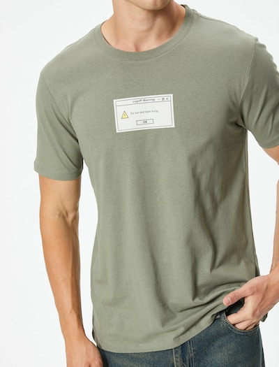 Koton Shirt in Khaki / White, Item view