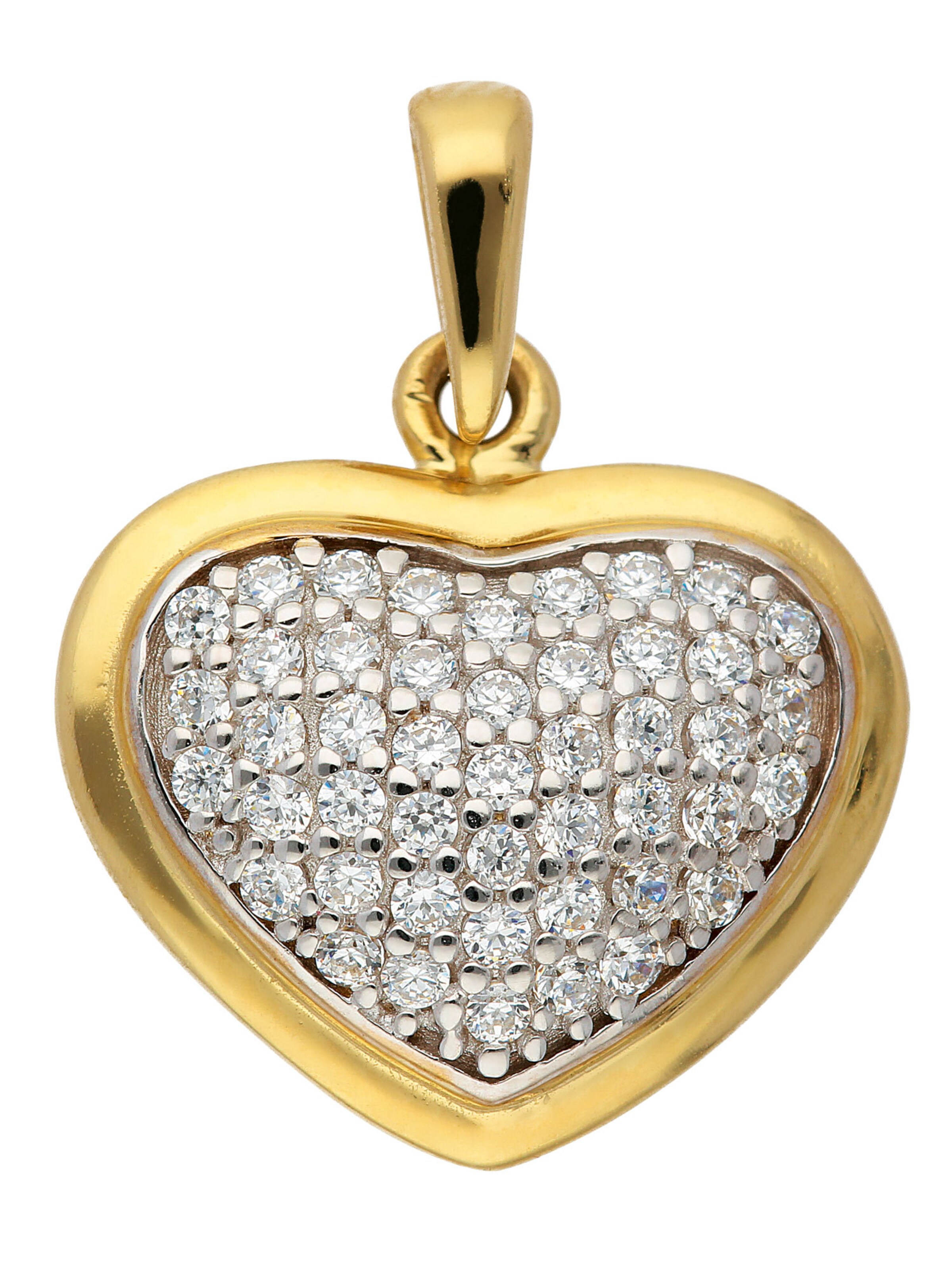 Adelia´s Pendant 'Herz' in Gold: front