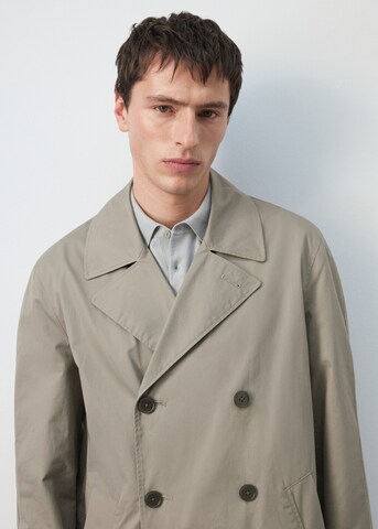 MANGO MAN Between-Seasons Coat 'Romeo' in Grey